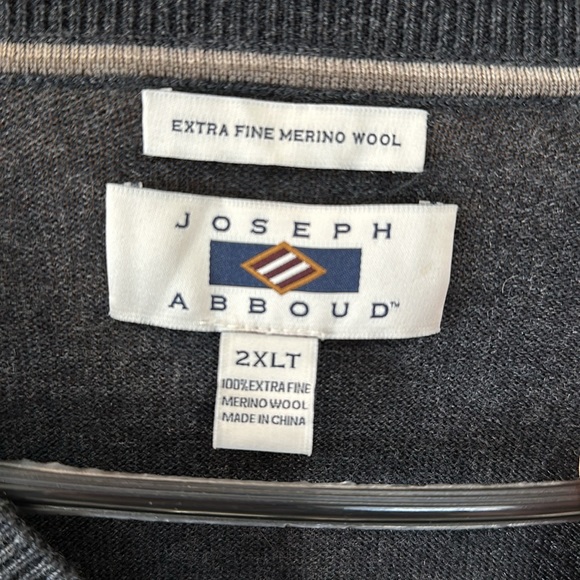 Joseph Abboud wool swear-like new 2XLT - Picture 2 of 6